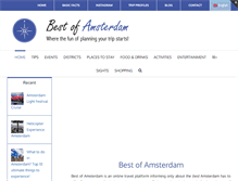 Tablet Screenshot of bestofamsterdam.com